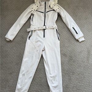 ASOS ski suit white